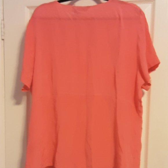 NWT Addition Elle 100% Silk Top Size 22 - Picture 2 of 6